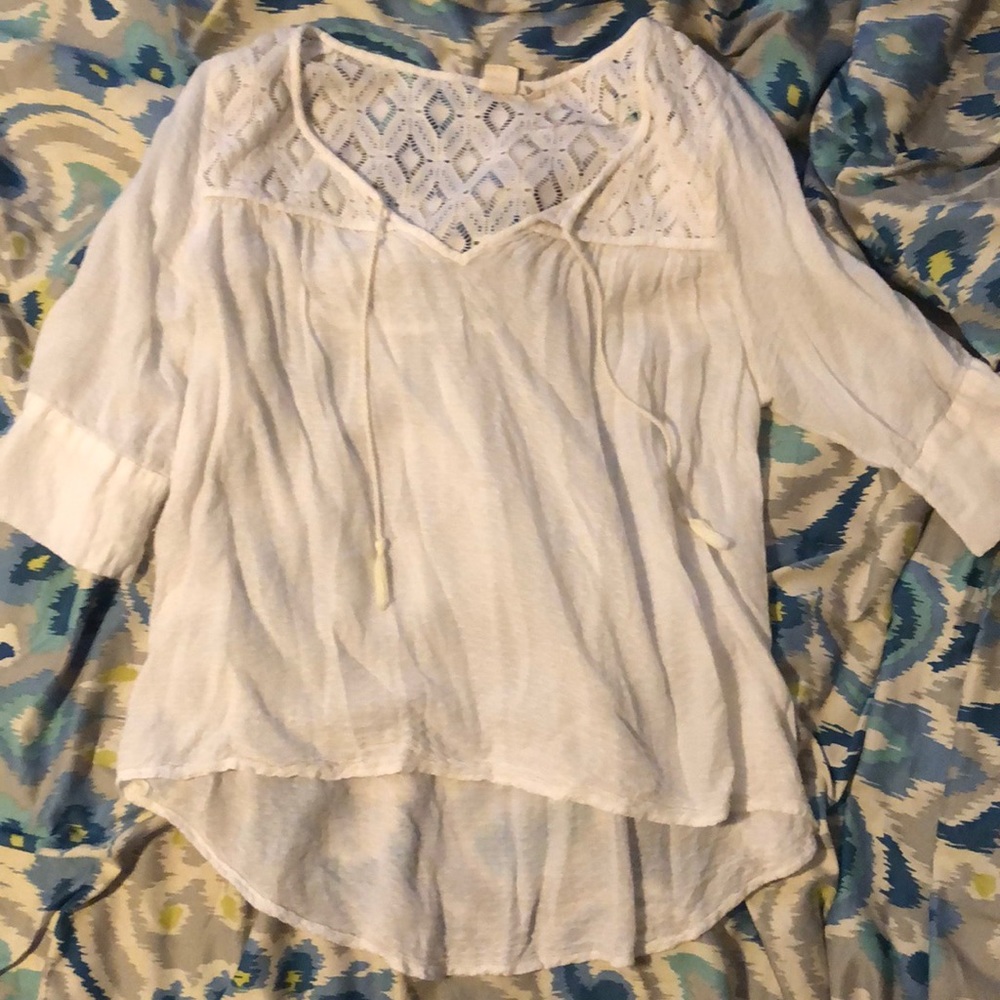 Roxy white shirt